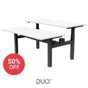 Yo-Yo DESK DUO Back-2-Back Height Adjustable Standing Desk
